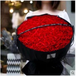 99 Red Rose Style Bouquet