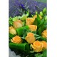 Radiant Charm Orange Roses Bouquet